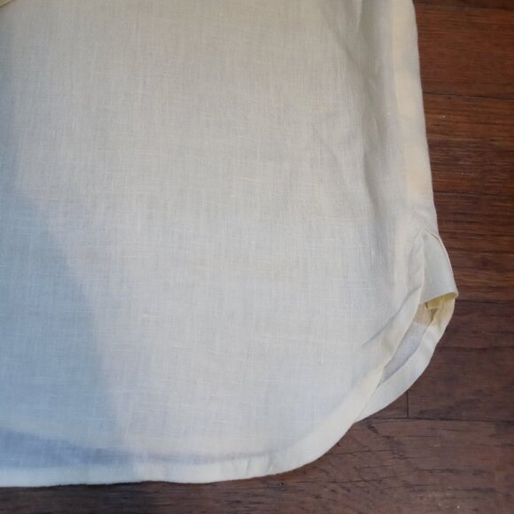 J. JILL love linen button front shirt in sunlight (XL) - Picture 14 of 14